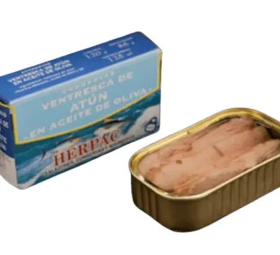 Ventresca de Atun Rojo en Aceite Herpac 245gr